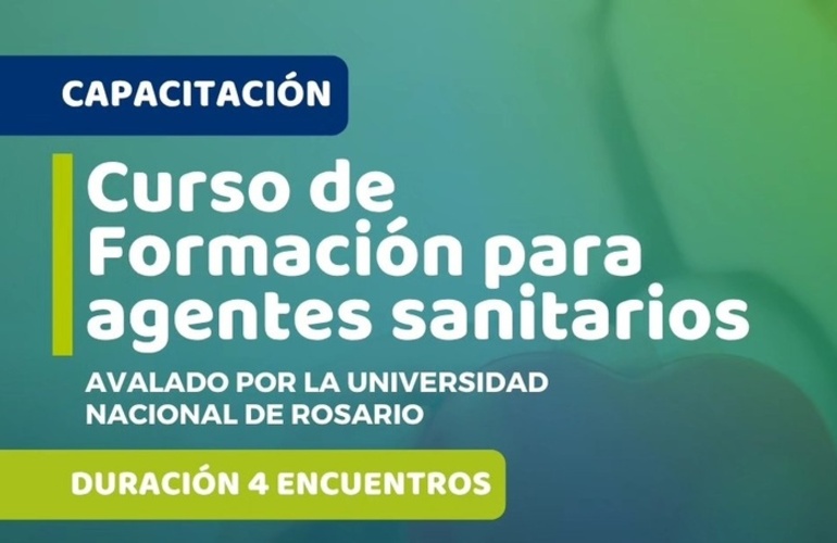 Imagen de Curso de Formación para Agentes Sanitarios en Alvear