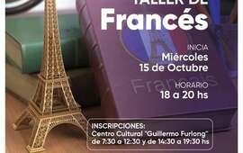 Imagen de Taller de Franc&eacute;s: abren las inscripciones en el Centro Cultural