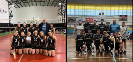 Imagen de V&oacute;ley: Uni&oacute;n arranc&oacute; ganando las Semifinales en 1era divisi&oacute;n femenina y masculina