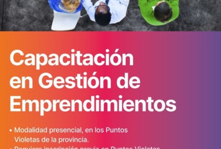 Imagen de Más cupos disponibles para la capacitación y gestión de emprendimientos