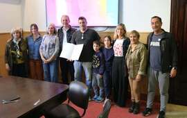 Imagen de El municipio declar&oacute; de Inter&eacute;s Cultural el libro �Gol Gana� de Dami&aacute;n Andreoli