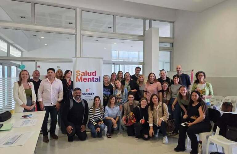 Imagen de Equipos de salud de Arroyo Seco participaron de un conversatorio en Pueblo Esther