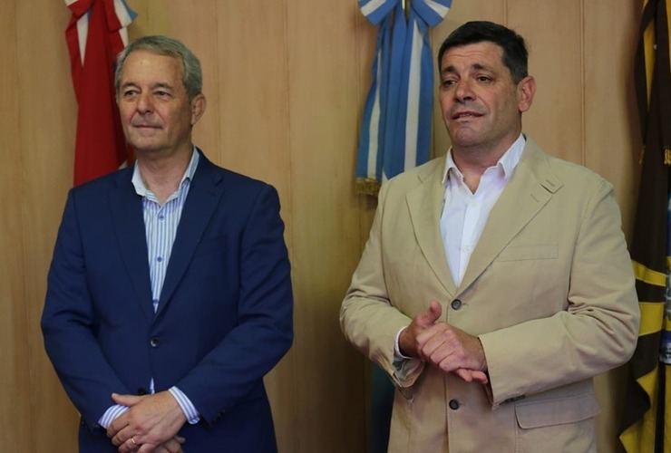 Imagen de Sale Delorenzi, entra Rojas: Cambio de autoridades en la Secretaría de Obras Públicas