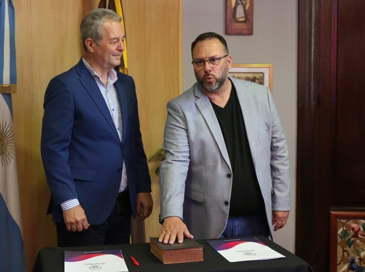 Imagen de Cristian Rojas asumió como nuevo Secretario de Obras Públicas