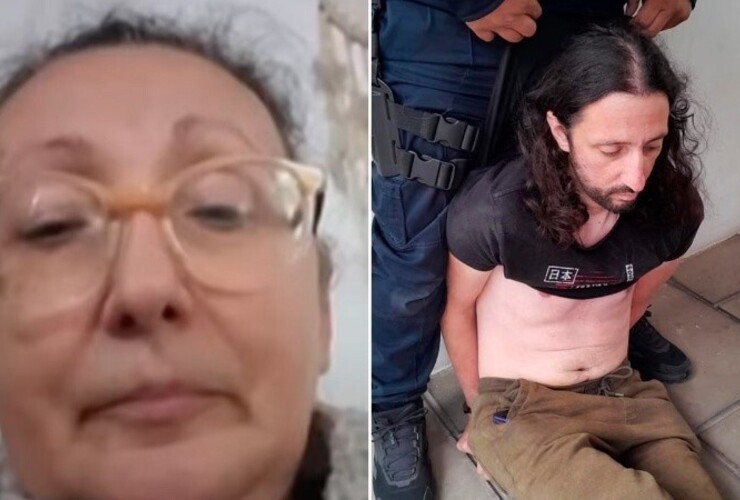 Habló la madre del detenido por el doble femicidio en Córdoba.