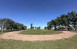 Imagen de La pista de atletismo se encuentra en estado de abandono