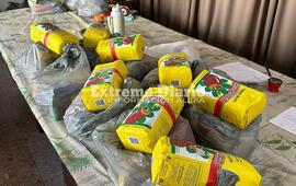 Imagen de C&aacute;ritas Arroyo Seco llev&oacute; adelante una nueva jornada de entrega de bolsones