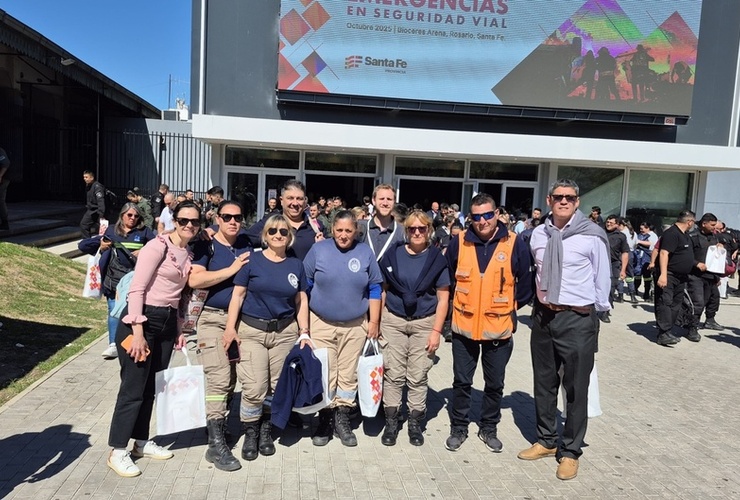 Imagen de Arroyo Seco participó de la Jornada de Emergencias en Seguridad Vial organizada por la APSV