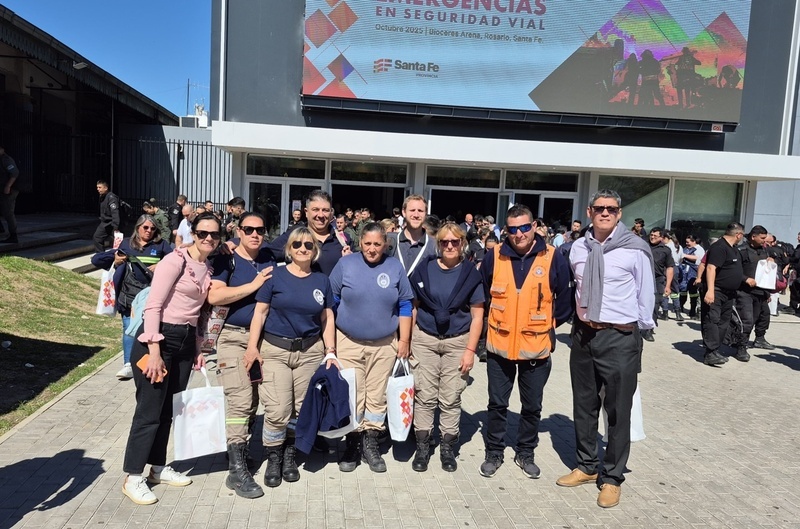 Imagen de Arroyo Seco participó de la Jornada de Emergencias en Seguridad Vial organizada por la APSV