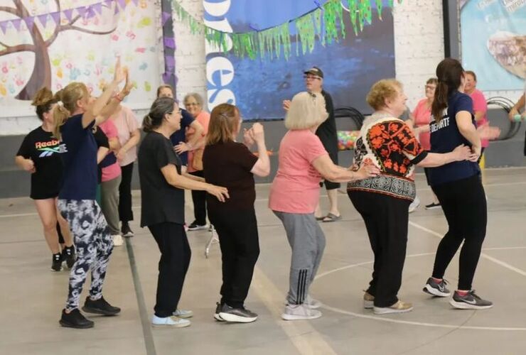 No hubo más de 30 personas en el evento realizado en "Los Tiburones".