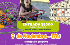 Imagen de Se realizará un Bingo Solidario a beneficio de Malena