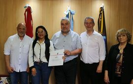 Imagen de La Escuela Comercial N&deg; 415 recibi&oacute; un aporte de $13.500.000 para finalizar la reparaci&oacute;n de techos