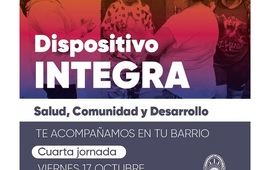 Imagen de Nueva jornada del Dispositivo INTEGRA en barrio Güemes