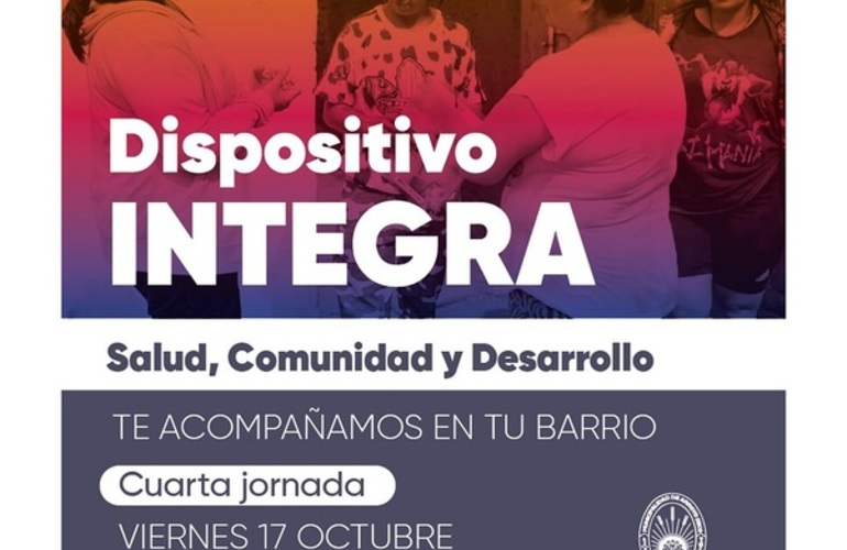 Imagen de Nueva jornada del Dispositivo INTEGRA en barrio Güemes