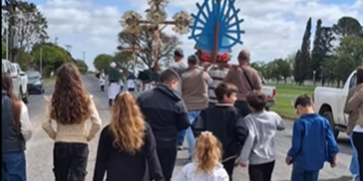 Imagen de Albarellos celebró sus Fiestas Patronales en honor a la Virgen de Luján