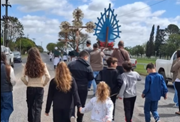 Imagen de Albarellos celebró sus Fiestas Patronales en honor a la Virgen de Luján