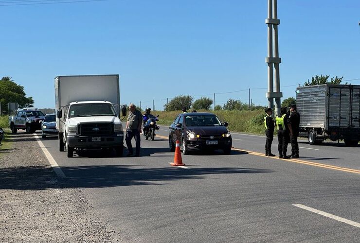 Imagen de Operativo de control en el acceso sur de Arroyo Seco