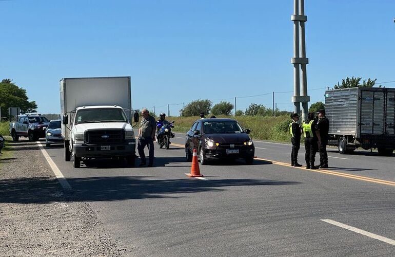 Imagen de Operativo de control en el acceso sur de Arroyo Seco