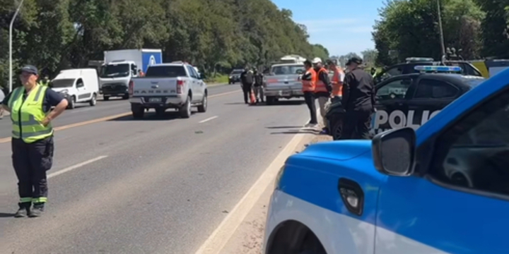 Imagen de Hoy, se realizó Operativo Policial, de Tránsito y Senasa en ruta 21
