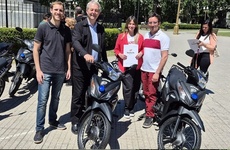 Imagen de El Municipio incorporó una moto recuperada del delito para fortalecer el control urbano