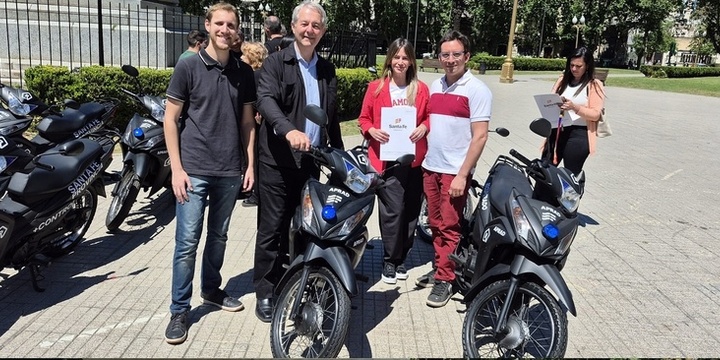 Imagen de El Municipio incorporó una moto recuperada del delito para fortalecer el control urbano