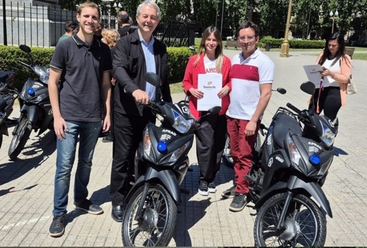 Imagen de El Municipio incorporó una moto recuperada del delito para fortalecer el control urbano