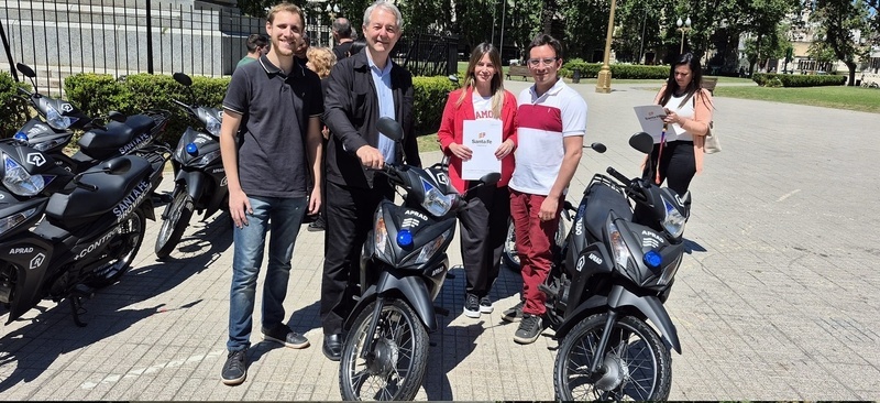 Imagen de El Municipio incorpor&oacute; una moto recuperada del delito para fortalecer el control urbano