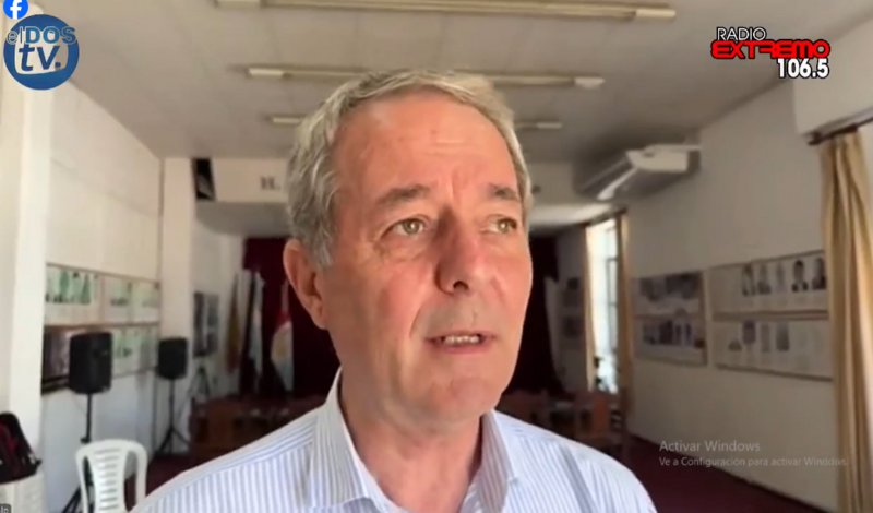 Tras la reuni&oacute;n, Tonelli dialog&oacute; con los medios de prensa.