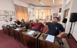 Los concejales durante la sesi&oacute;n de este martes