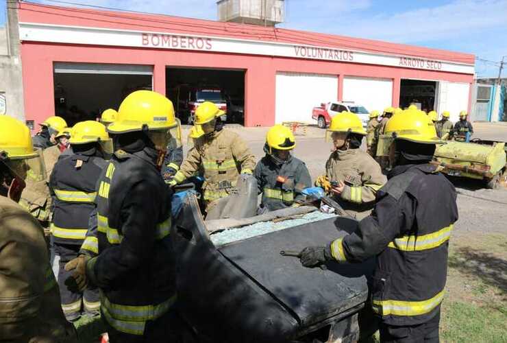 La capacitación se realizó sábado y domingo.