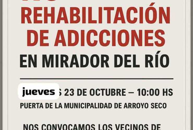 Imagen de Vecinos de Mirador del Río se manifiestan contra la instalación de un centro de rehabilitación de adicciones