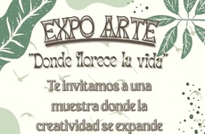 Imagen de La Biblioteca Popular Bernardino Rivadavia invita a la muestra Expo Arte: Donde florece la vida