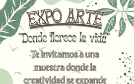 Imagen de La Biblioteca Popular Bernardino Rivadavia invita a la muestra �Expo Arte: Donde florece la vida�