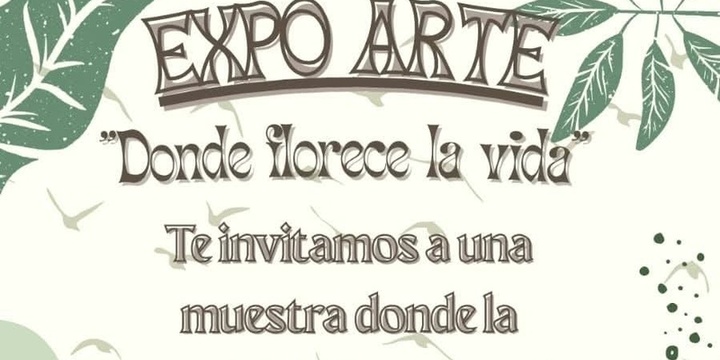 Imagen de La Biblioteca Popular Bernardino Rivadavia invita a la muestra Expo Arte: Donde florece la vida