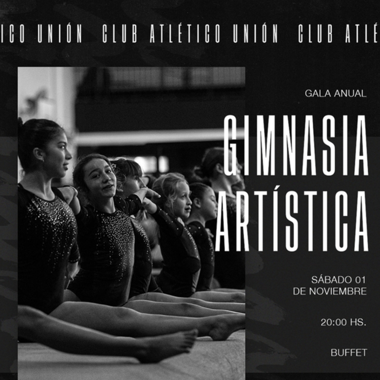 Imagen de Gala Anual de Gimnasia Artística de Unión el 1 de Noviembre