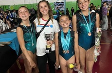 Imagen de Gimnastas de Unión, obtuvieron buenos resultados en Torneo Nacional en Mar de Ajo
