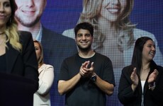 Agustín Pellegrini, feliz con la victoria libertaria en Santa Fe y a nivel nacional (Alan Monzón/Rosario3)