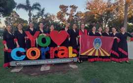 Imagen de �El Tac&oacute;n Andaluz� represent&oacute; a Arroyo Seco en las Fiestas de las Colectividades en Corral de Bustos