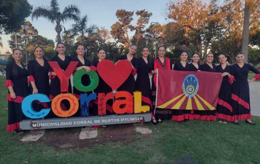 Imagen de �El Tac&oacute;n Andaluz� represent&oacute; a Arroyo Seco en las Fiestas de las Colectividades en Corral de Bustos