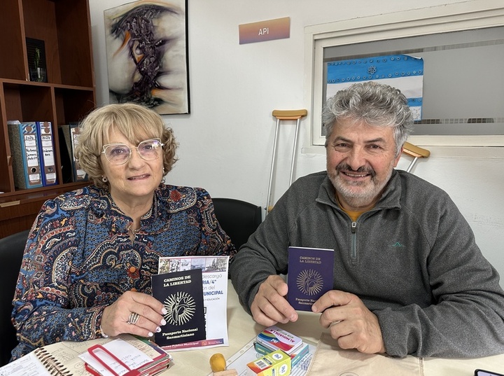 Imagen de Falasco y Farroni se refirieron al Pasaporte Nacional Sanmartiniano en Arroyo Seco