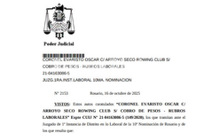 La resolución tiene fecha 16 de octubre 2025