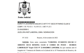 La resoluci&oacute;n tiene fecha 16 de octubre 2025