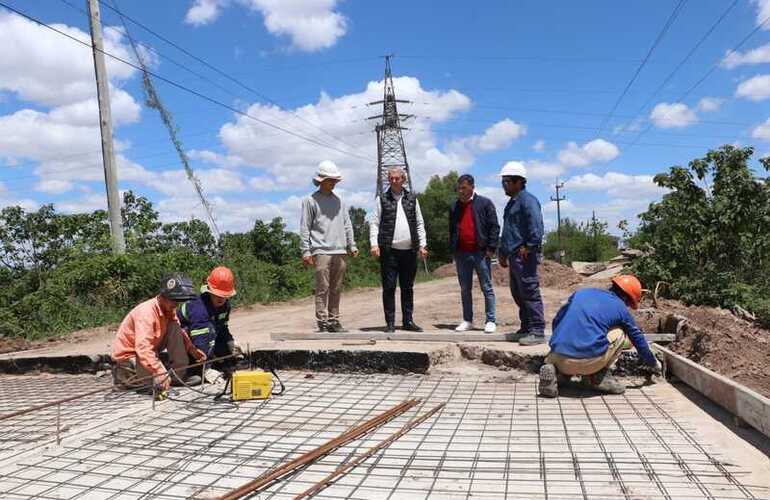Imagen de Avanza la obra del puente del Canal Savoca