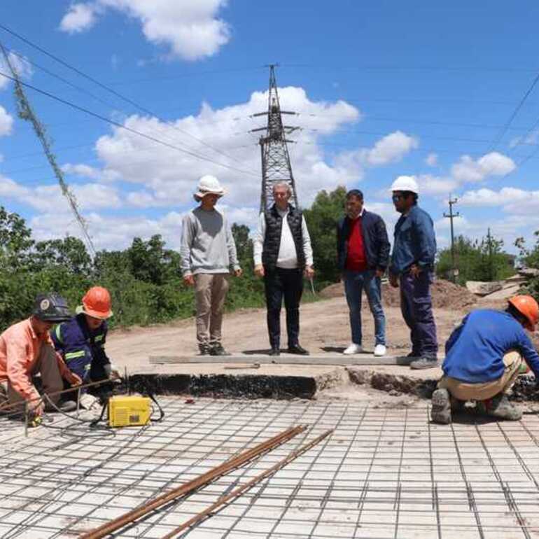 Imagen de Avanza la obra del puente del Canal Savoca