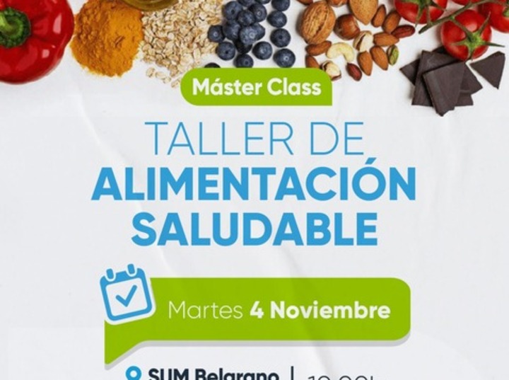 Imagen de Fighiera invita al primer taller de alimentación saludable