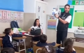 Imagen de Escuela Santa Luc&iacute;a: los m&aacute;s chicos aprendieron sobre el cuidado de las mascotas