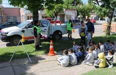 Imagen de Control Urbano realizó jornada de Educación Vial en el Jardín "Niño Jesús"