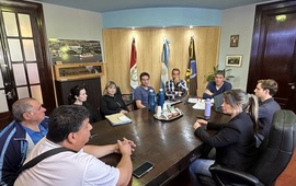 Imagen de Reuni&oacute;n por el operativo de seguridad para la Final de f&uacute;tbol entre C.A.U. y C.A.E.