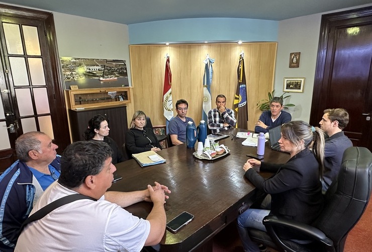 Imagen de Reunión por el operativo de seguridad para la Final de fútbol entre C.A.U. y C.A.E.