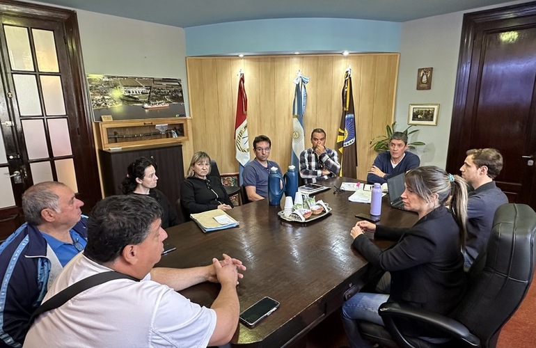 Imagen de Reunión por el operativo de seguridad para la Final de fútbol entre C.A.U. y C.A.E.